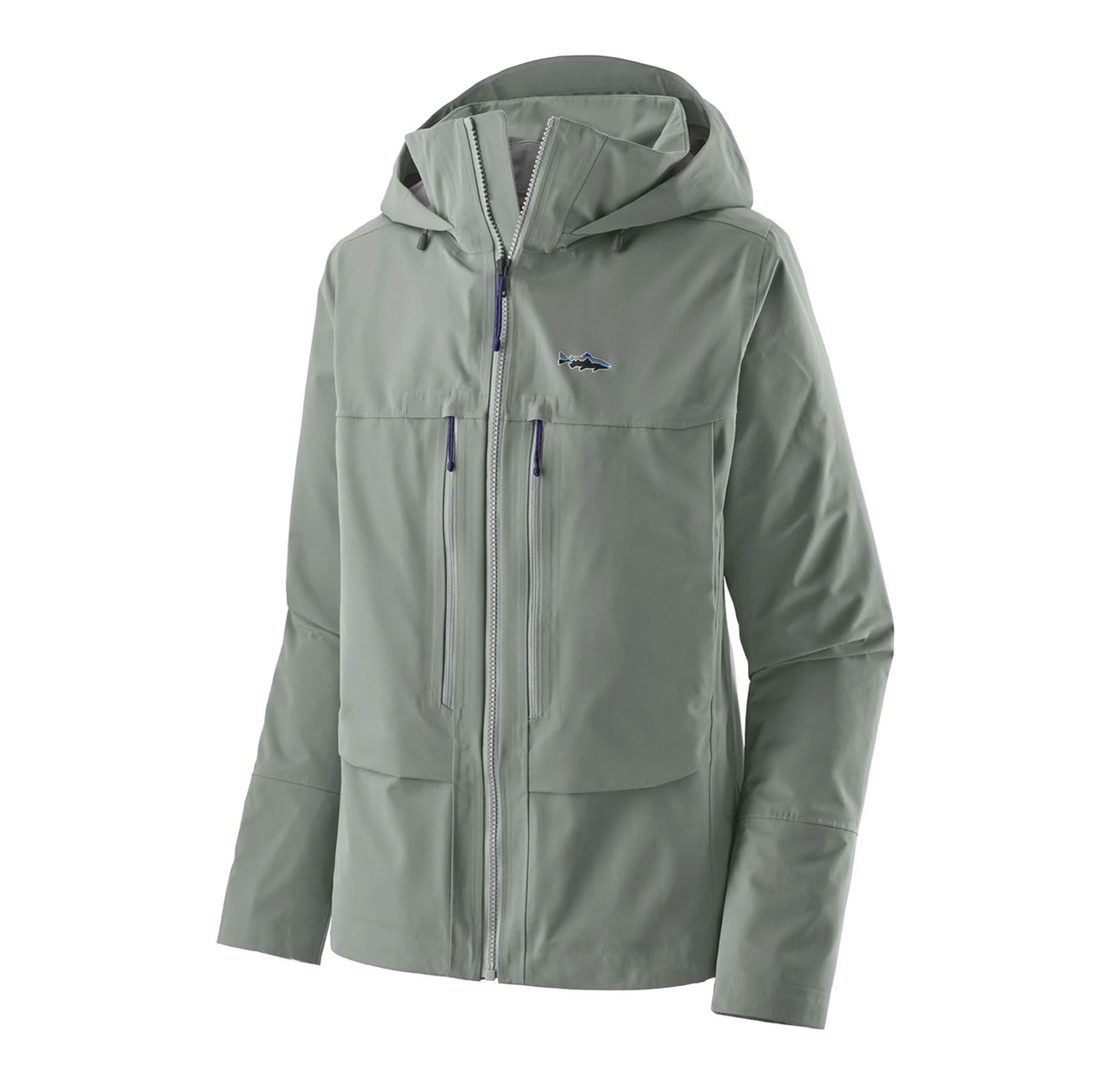 Patagonia W's Swiftcurrent Wading Jacket - Sleet Green - Small